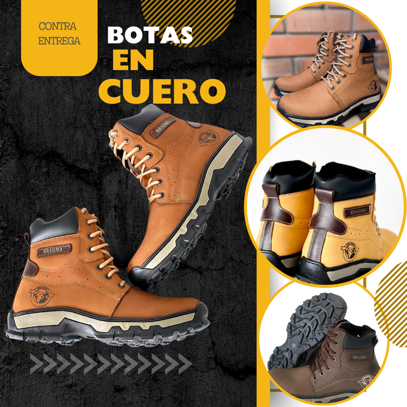 Botas en cuero Brahma 2.0